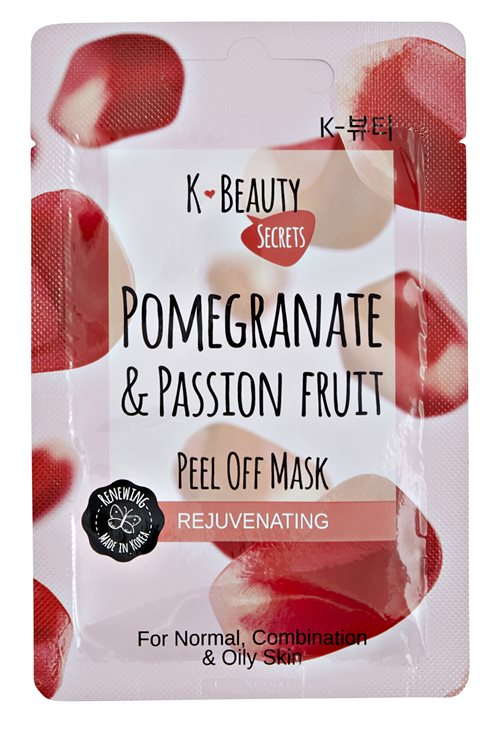 K Beauty Secrets Pomegranate & Passionfruit Peel Off Mask